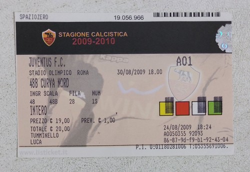 40229 339 biglietto - biglietto, stadio