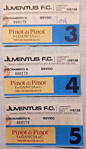 Biglietti juventus roma 1987 - roma,