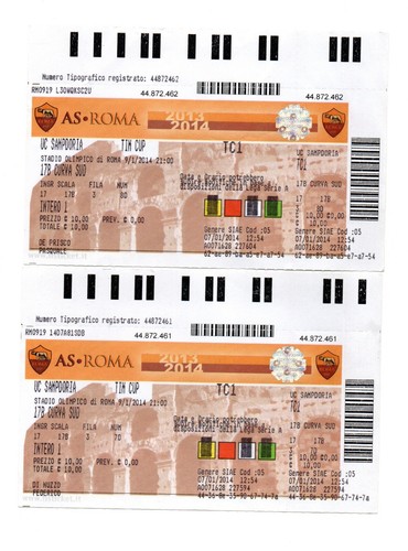 Biglietti roma sampdoria - 2,