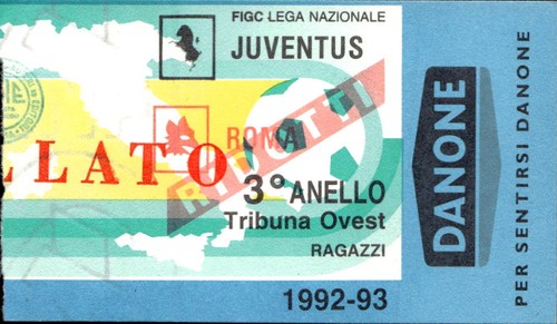 Biglietto stadio juventus roma - biglietto,