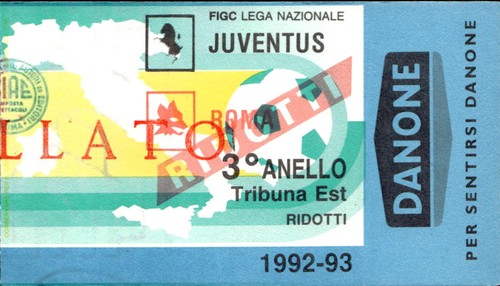 Biglietto stadio juventus roma - juventus,
