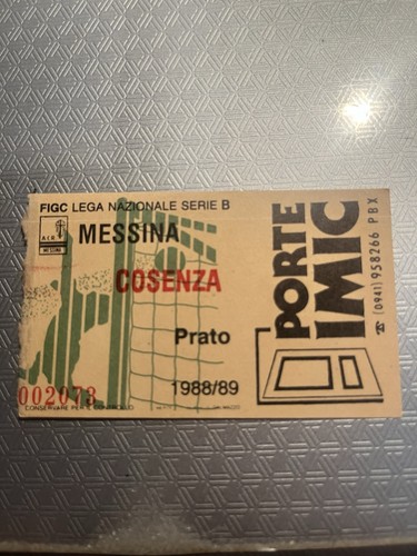 Messina cosenza 1988 1989 - messina-cosenza, 1988/1989
