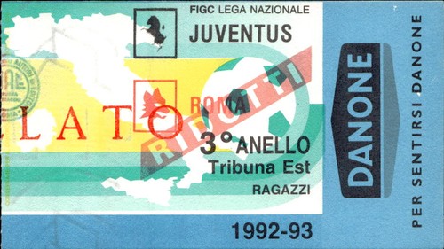 Biglietto stadio juventus roma - juventus,