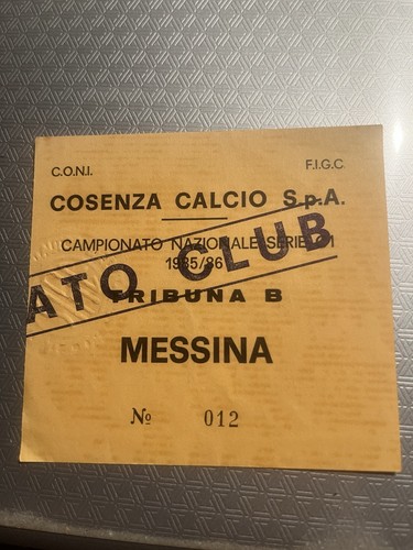 Cosenza-messina