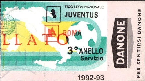 Biglietto stadio juventus - juventus, roma