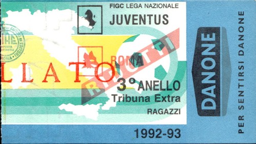 Biglietto stadio juventus roma - biglietto,