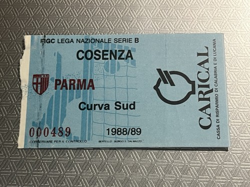 Cosenza parma biglietto ticket - cosenza-parma, biglietto/ticket