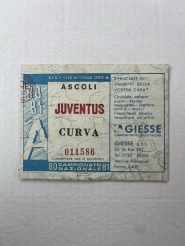 Ascoli juventus 1980 - ascoli-juventus, 1980/81