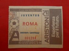 Biglietto/Ticket Juventus-Roma