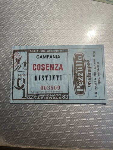 Campania cosenza 1982 1983 - campania-cosenza, 1982/1983