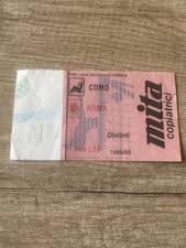 Como-Roma biglietto/ticket