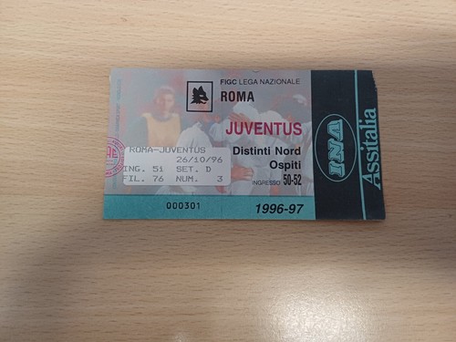 Biglietto calcio football - calcio,