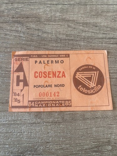 Palermo cosenza 1984 - palermo-cosenza, 1984/85