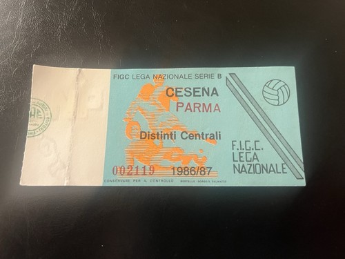 Cesena parma biglietto ticket - cesena-parma, biglietto/ticket
