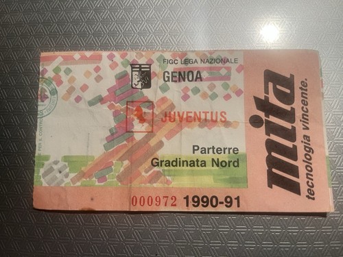 Genoa juventus 1990 - genoa-juventus, 1990/1991
