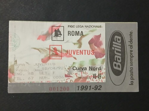 Roma juventus biglietto - biglietto, ticket