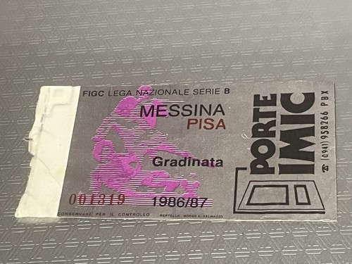 Messina pisa biglietto ticket - messina-pisa, biglietto/ticket