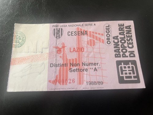 Cesena lazio biglietto - cesena-lazio, biglietto/ticket