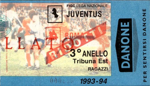 Biglietto stadio juventus - juventus, roma