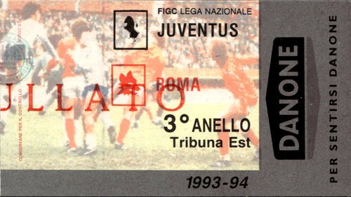 Biglietto stadio juventus roma - biglietto,
