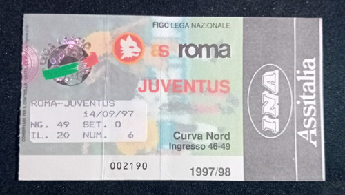 Biglietto stadio roma - biglietto,