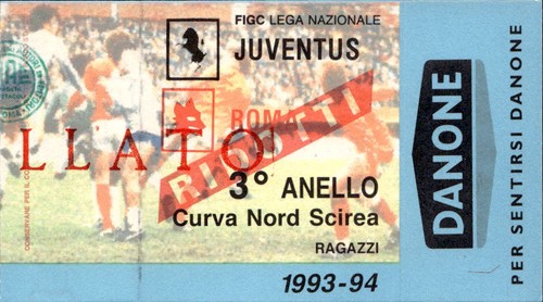 Biglietto stadio juventus roma - juventus,